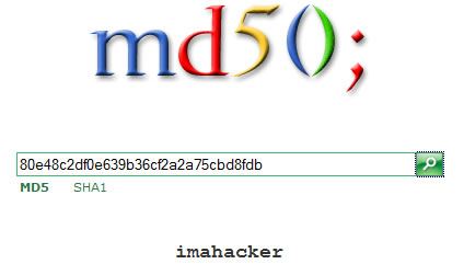 Cuidado! Nueva herramienta para descubrir contraseñas MD5