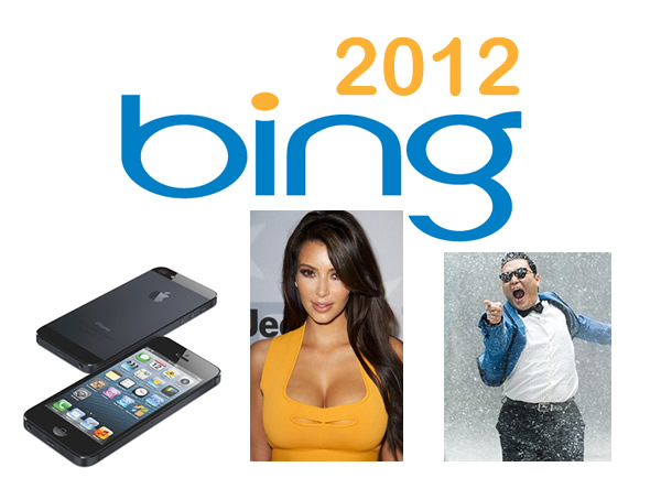 Las frases más buscadas en Bing durante el 2012