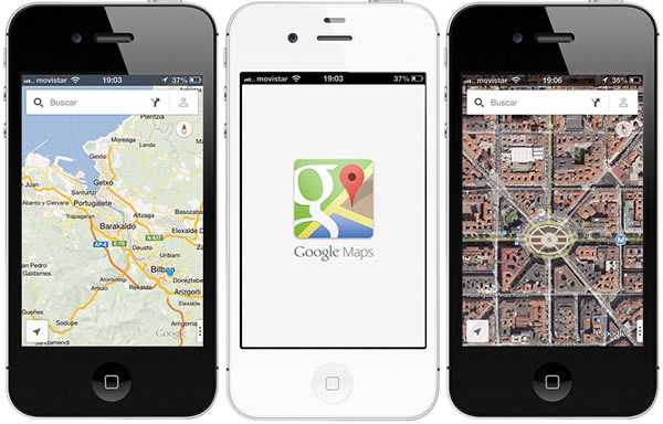 Google Maps para iOS: 10 Millones de Descargas en 48 horas!