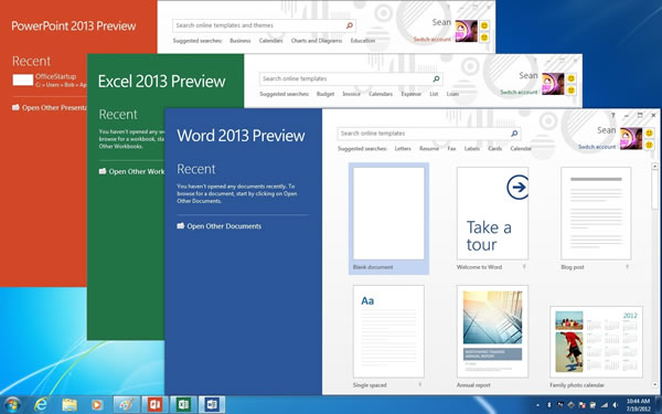Fecha de lanzamiento de Office 2013: 29 de enero