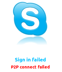 Inicio de sesión fallido en Skype