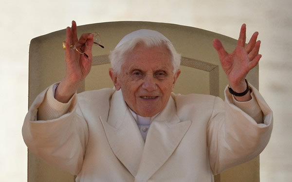 Mira el Mensaje del Papa Benedicto XVI en su última audiencia general