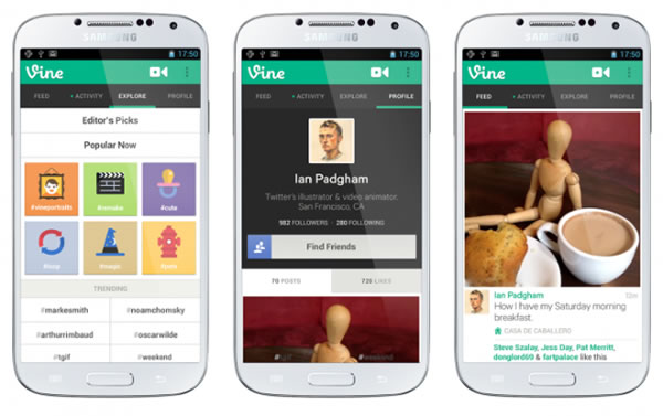 Twitter lanza Vine para Android