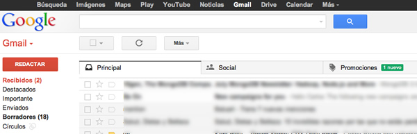 Cómo usar las nuevas pestañas de Gmail + Vídeo