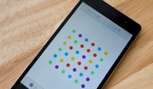 El famoso juego Dots llega a Android y Kindle Fire