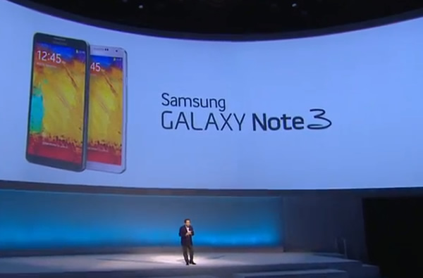Samsung lanza su Galaxy Note 3 y Galaxy Note 10.1
