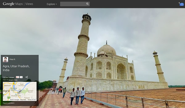 Una impresionante aventura por la India con Google Street View