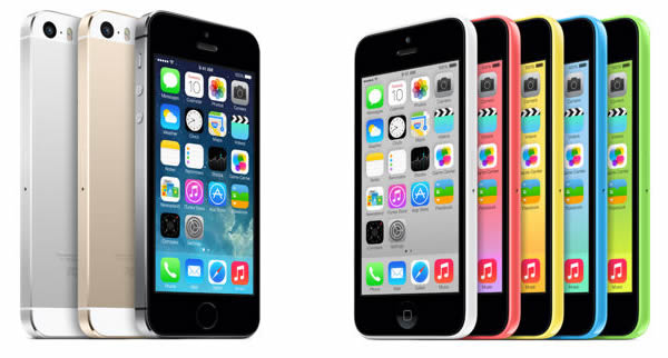 Ventas del iPhone 5S superan a las del iPhone 5C por más del doble!