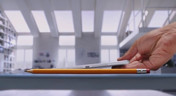 Con ustedes: El primer anuncio del iPad Air de Apple