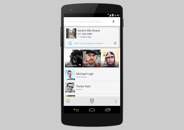 Android mostrará tus fotos de Google+ en el identificador de llamadas