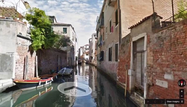 Google te lleva de paseo en gónodola por Venecia + Vídeo
