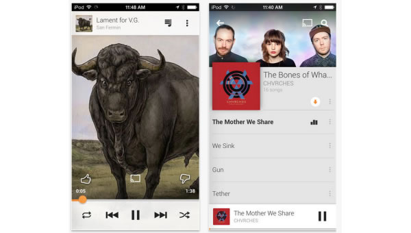 Google Music llega a iOS con un mes gratis de "All Access" radio
