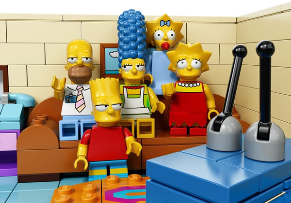 Se lanzan la figuras oficiales de los LEGO Simpson
