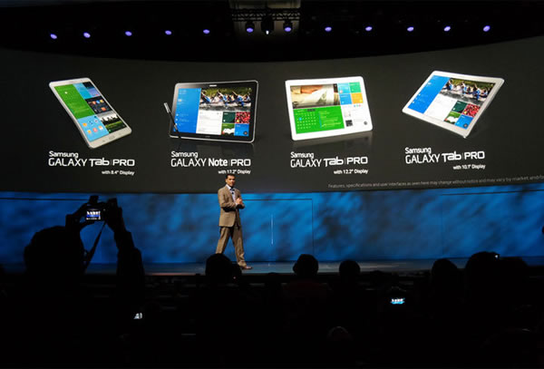 Samsung lanza sus nuevas Galaxy NotePRO y TabPRO