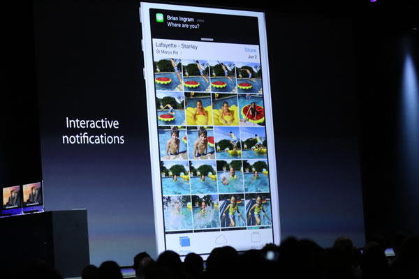 Apple presenta iOS 8: Notificaciones Interactivas, Salud y más