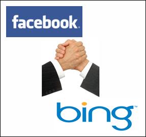Bing y Facebook