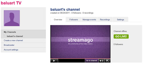 Baluart en Streamago Baluart en Streamago