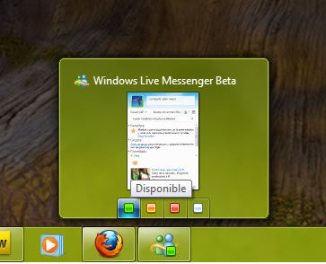 Live Messenger minimizado
