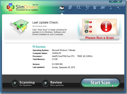Programa la actualización, backup y restauración de drivers con SlimDrivers