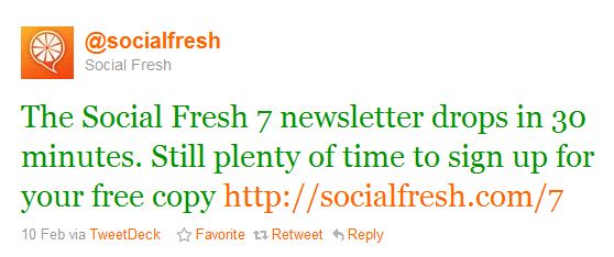 Social Fresh Email Marketing