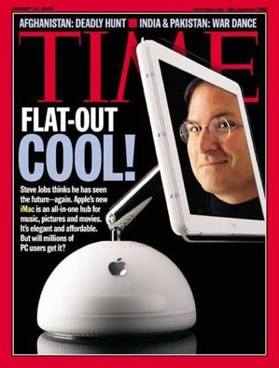 Steve Jobs revista Times 14 de enero 2002
