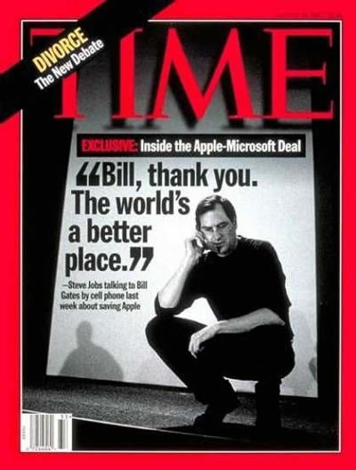 Steve Jobs revista Times 18 de agosto 1997