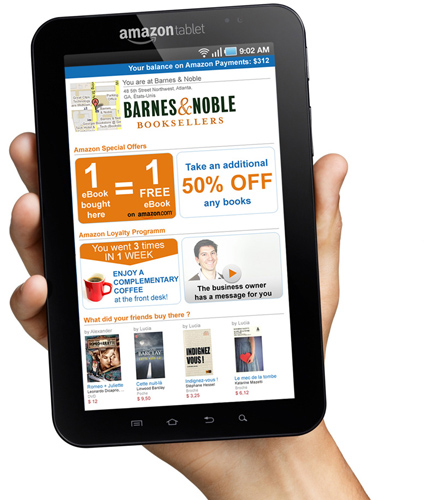Amazon lanzará una tableta para competir con el iPad