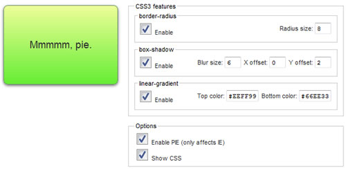 CSS3 Pie: CSS3 en Internet Explorer 6, 7 y 8