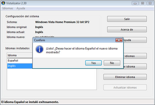 Cambia el idioma de cualquier versión de Windows 7 (y Vista)