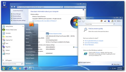 Windows 7 Home Premium en inglés (original)