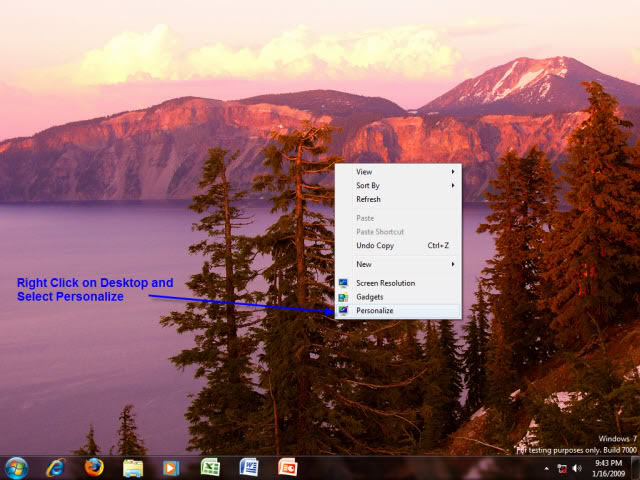 Cómo cambiar automáticamente Wallpapers en Windows 7