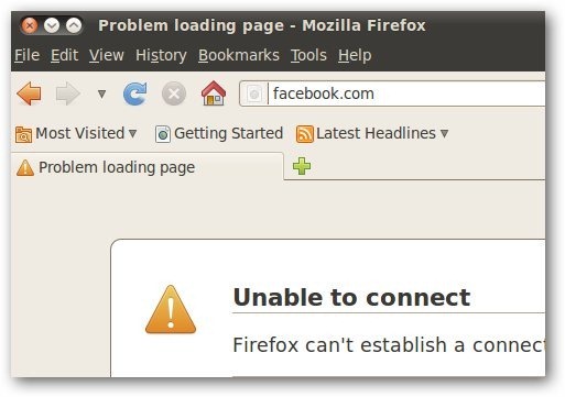 Hosts Firefox Facebook
