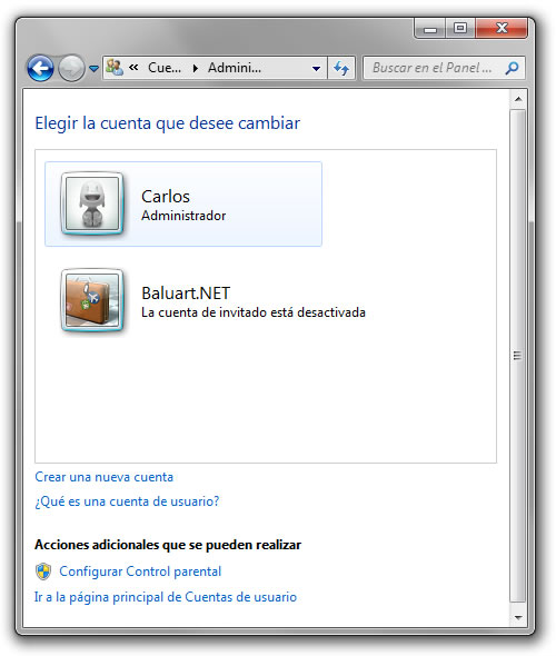 Cómo renombrar la cuenta Invitado en Windows 7