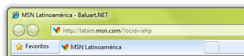 Cómo personalizar la barra de titulo de Internet Explorer 8