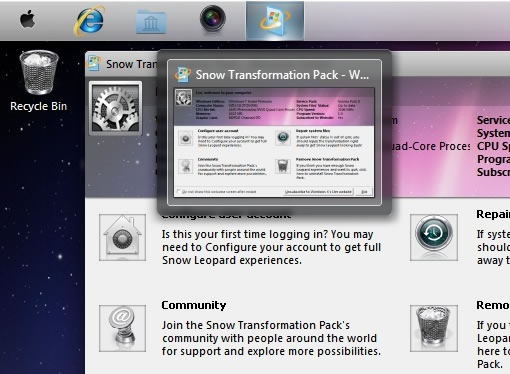 Cómo transformar Windows 7 en una Mac OS X