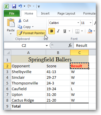 Copiar formatos de celda en Excel (la manera sencilla)