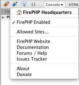 Pasos para instalar FirePHP