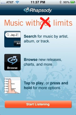 Rhapsody App