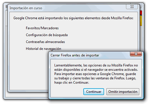 Chrome compatible con Firefox