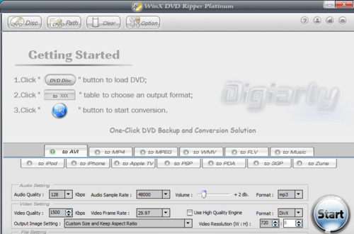 WinX DVD Ripper Platinum Gratis