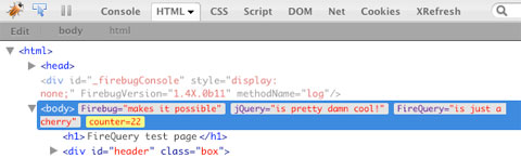 FireQuery: Firebug optimizado para jQuery