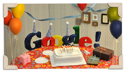 Google cumple 13 años
