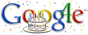doodle google cumple 4 años