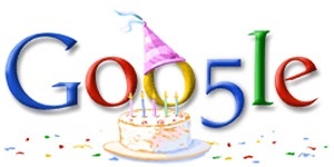 doodle google cumple 5 años