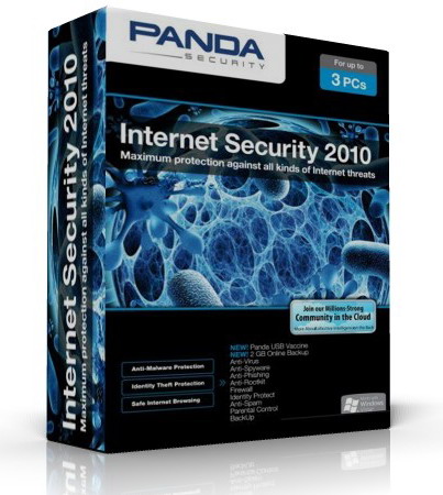 Panda Internet Security 2010 GRATIS por 1 año