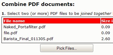 MergePDF Combina documentos PDF gratis