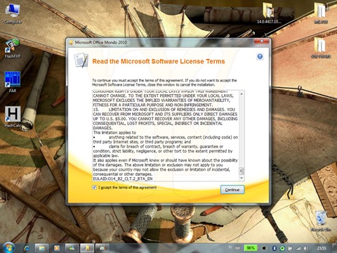 Nuevas capturas de pantalla de MS Office 2010