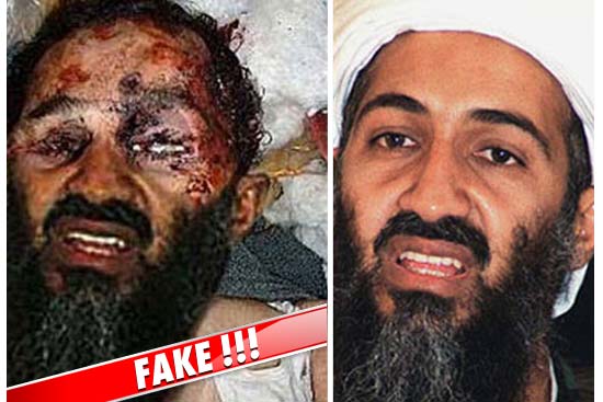 Foto de la muerte de Osama Bin Laden Fake
