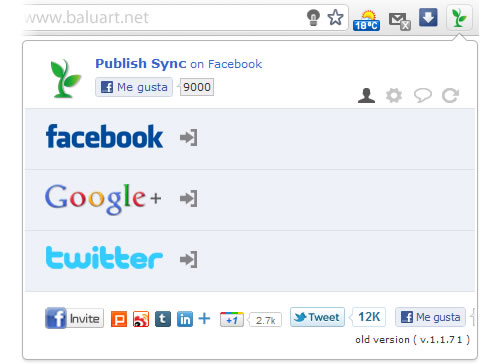 Publish Sync para publicar en todas las redes sociales a la vez