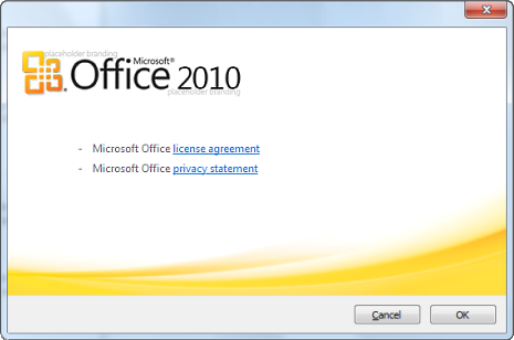 Screeshots de Microsoft Office 2010